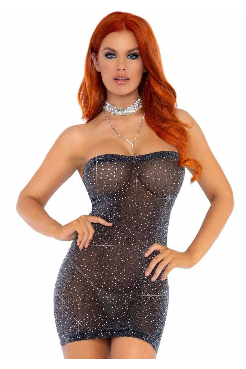 Rhinestone Tube Dress