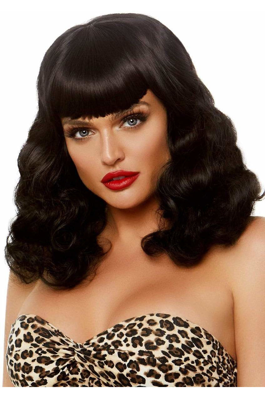 Retro Curly Bob Wig